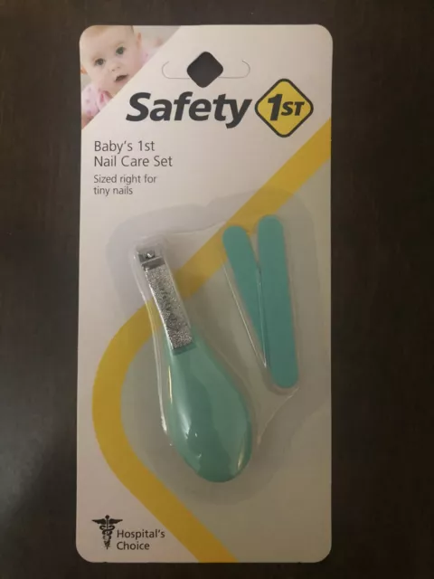 Safety 1st Babys 1st Nail Care Set Clippers Nail Files NEW Boy Or Girl