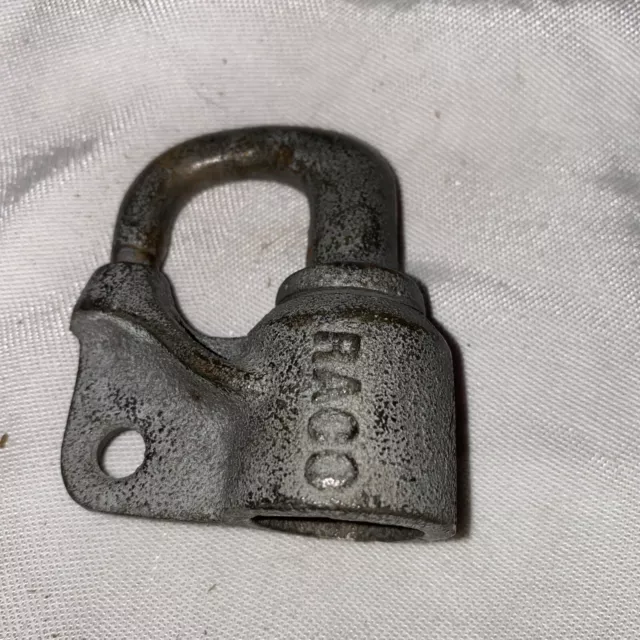 Vintage Brass Obsolete Raco RailRoad Lock