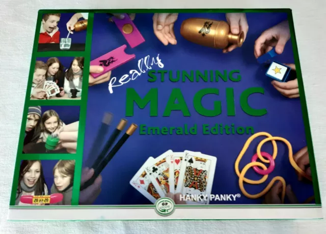 Gioco da tavolo Really Stunning Magic Emerald Edition Hanky Panky 65 trucchi