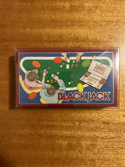 Nintendo Game & Watch Black Jack Game CIB VGC