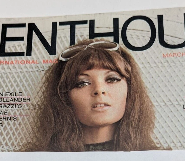 VINTAGE PENTHOUSE MAGAZINE March 1973 Avril Lund Geraldo Rivera £10.32