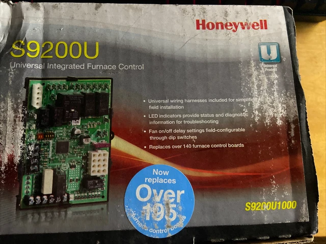 Honeywell S9200U1000 Universal Integrated Furnace Control