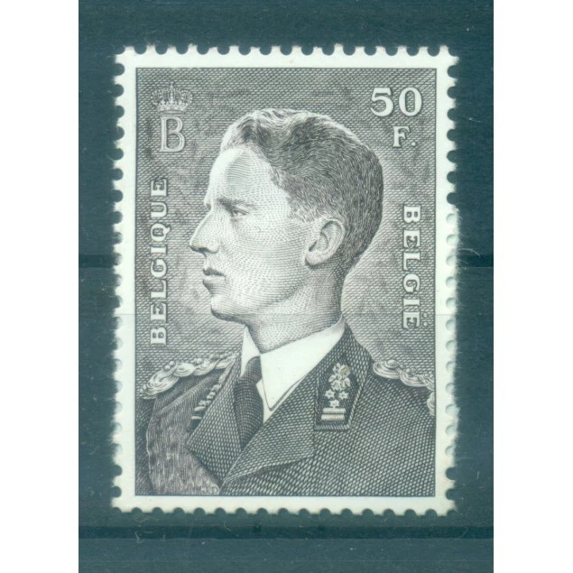 Belgique 1952 - Y &amp; T n. 879 b. - Roi Baudouin (Michel n. 928 yb)