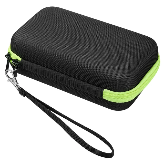 Termometro anteriore borsa porta cavo custodia rigida USB da viaggio