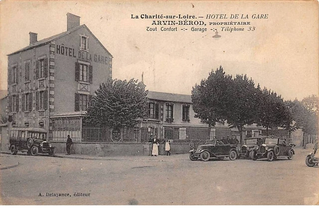 58 - LA CHARITE SUR LOIRE - SAN30739 - Hôtel de la Gare - Arvin Berod, Propri�
