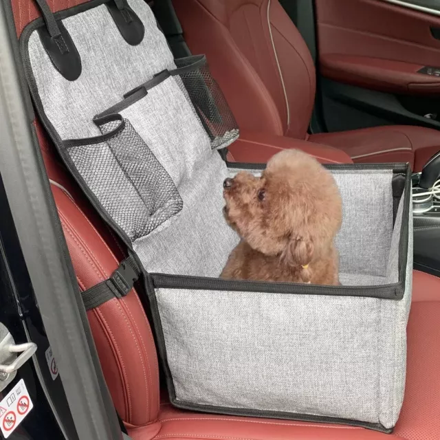 Siège de Voiture Imperméable pour Petit et Moyen Chien et Chat, Sac de Voyage