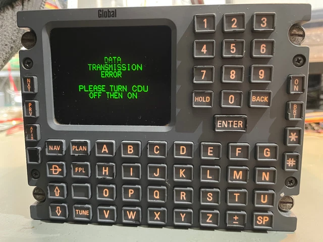 ALLIEDSIGNAL GNS-X CDU FMS Navigation Computer Cockpit Panel Jetstream ...