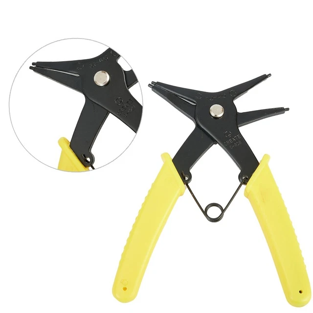Circlip Plier Pliers Replacement For Internal Snap Rings High Soft PVC Handle