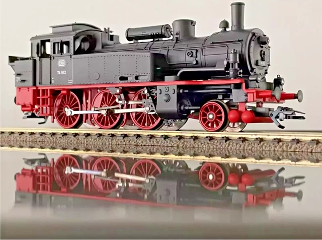 Locomotive Vapeur Trix 22854 Série 74 DB époque 3 H0 Digitale Neuve