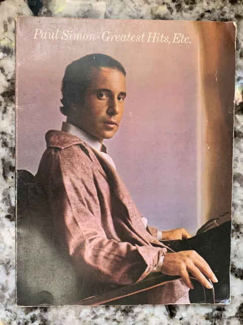 Paul Simon s Greatest Hits, Etc. Sheet Music Song Book (1977) Piano Vocal Guitar