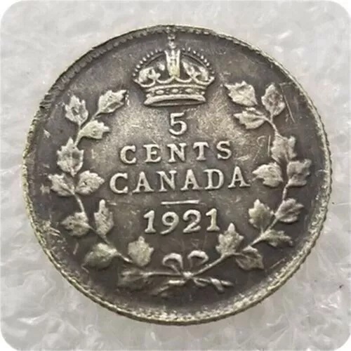 Coin Craft Canada 1921 Coin Silver Dollar Silver Canada 5 Cents World
