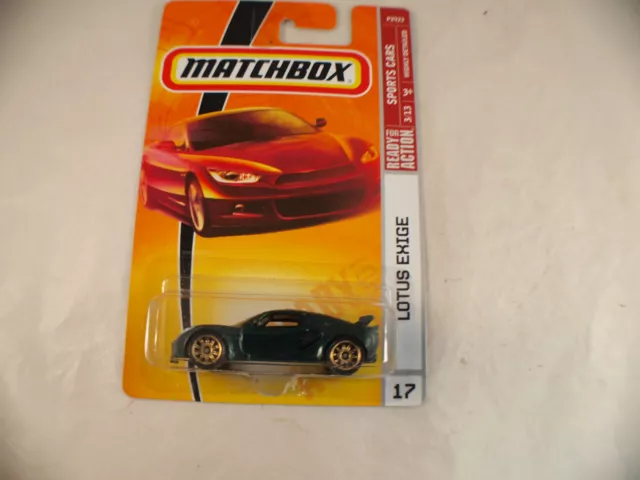 MATCHBOX SPORTS CARS n 17 Lotus exige 1 56 neuf en blister EUR 6
