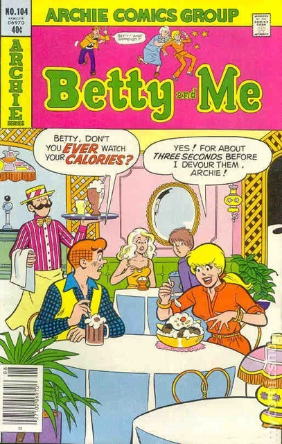 Betty and Me #104 VG 4.0 1979 Stock Image Low Grade
