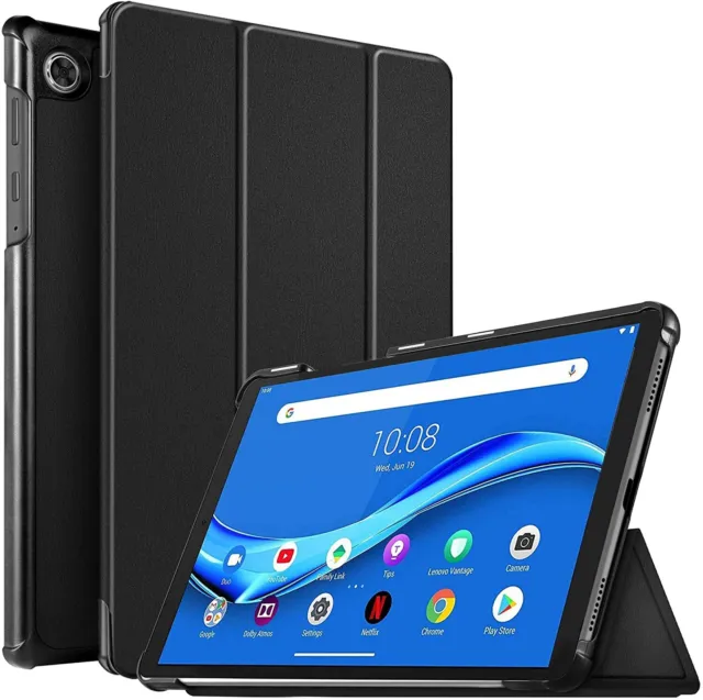 Custodia Per Lenovo Tab M10 Fhd Plus 10.3 Tb-X606 Smart Cover Con Supporto Nera