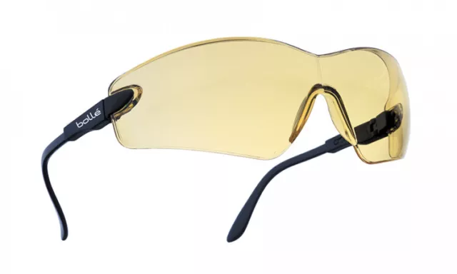 Bolle Viper VIPPSJ Safety Glasses Adjustable Temples All Round Vision - Yellow
