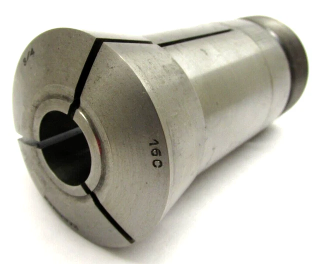 HARDINGE 3/4" 16C ROUND COLLET w/ INTERNAL THREADS