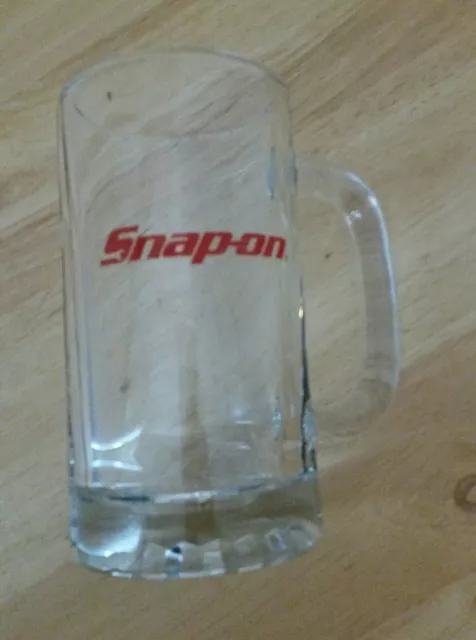 Snap-on Tools Glass Mug Stein