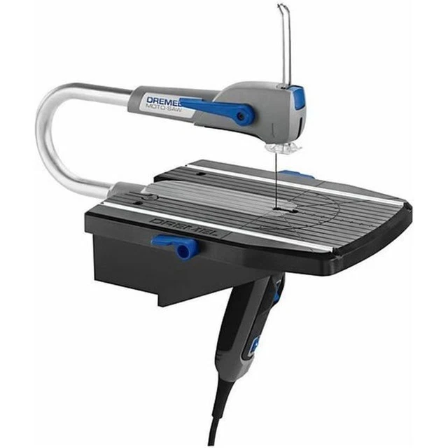 Scie a Chantourner DREMEL MS20 - Moto-Saw 5 Lames et 1 Adaptation pour Modélisme