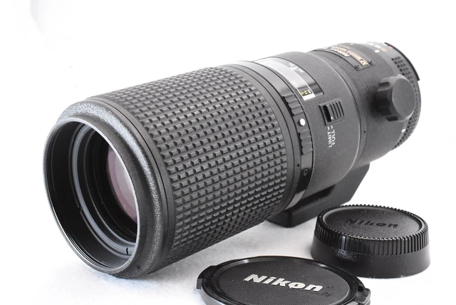 Nikon ED AF MICRO NIKKOR 200mm F/4 D Telephoto Lens from Japan (t2218)
