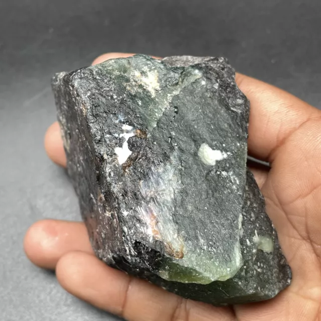 1145 Cts Natural Deep Green Serpentine Rough loose Gemstones 2
