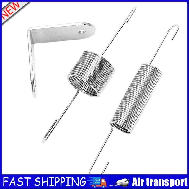 Chrome Alloy Throttle Return Spring Bracket+ Dual Springs for Chevy SBC Ford 302