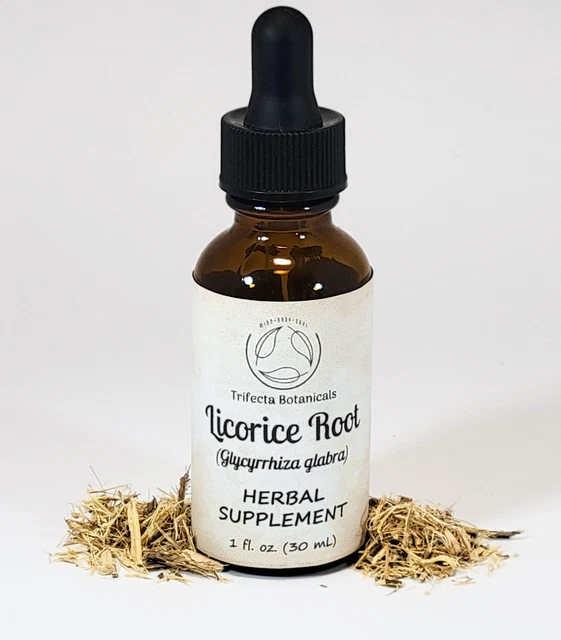 LICORICE ROOT HERBAL Supplement / Liquid Extract Tincture / Glycyrrhiza