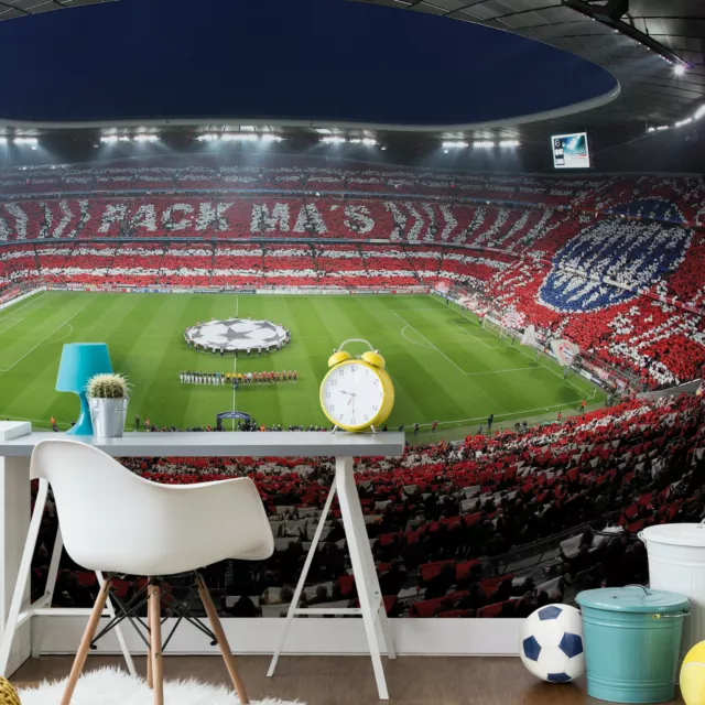 Fototapete "FCB-Stadion-Choreo" Bayern München Stadion Pack Mas Arena, 366x254cm