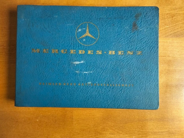 ERSATZTEILLISTE MERCEDESBENZ MOTOR M121 Stand Juni 1972