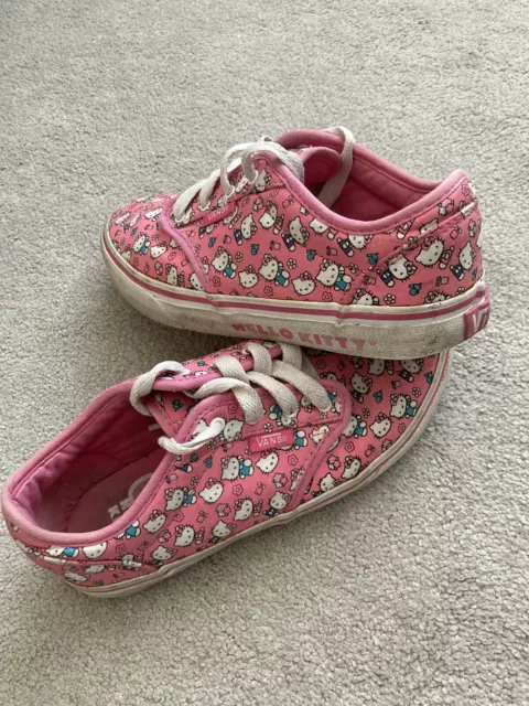 Scarpe da ginnastica Vans décolleté Hello Kitty ragazze bambini taglia 2 EU 33 2