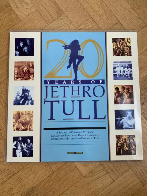 2 LP Years of Jethro Tull (1988, Vinyl) Chrysalis 303418