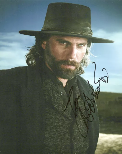 Anson Mount Hell On Wheels W/Coa autographed photo signed 8X10 #4 Cullen