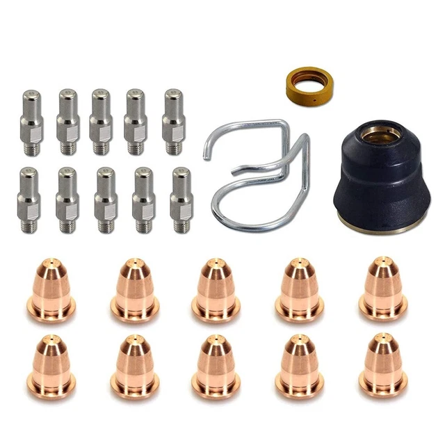 Compatible pour torche S45 lot de 23 pièces pour découpeuses plasma électriqu