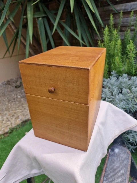 12 Porte-Cartes En Bois De Hêtre 7x2.3x1.7cm - Support Menu, Photo, Carte De Visite