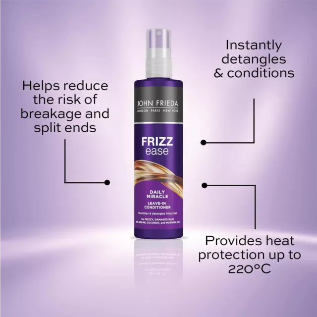 John Frieda Frizz Ease Daily Miracle Moisturising Leave In Conditioner 200ml |