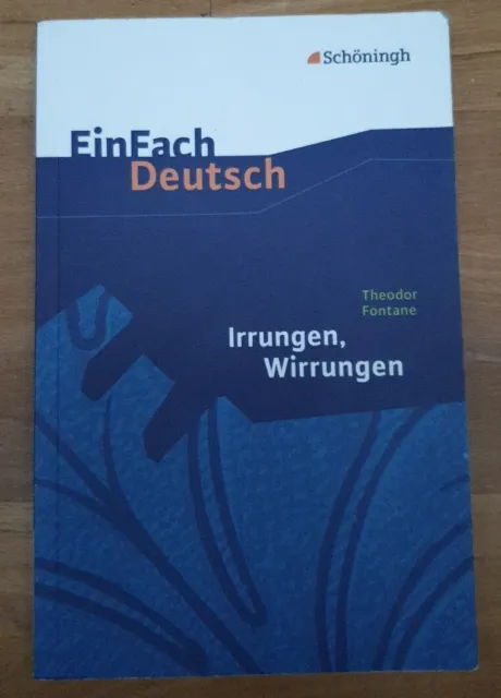 Irrungen, Wirrungen - Theodor Fontane - EinFach Deutsch - Gymnasium #4