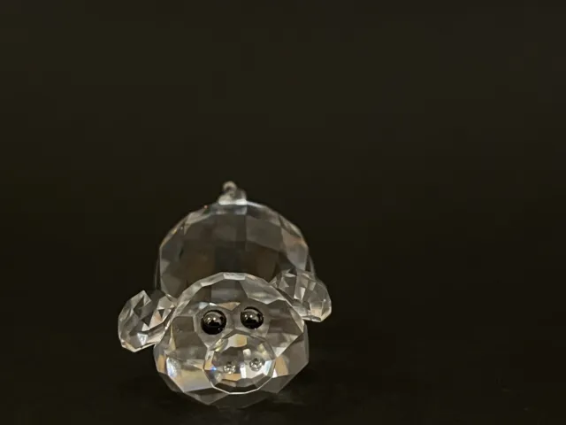 Original Swarovski Lovlot Piggy Pong Crystal Pig Figurine