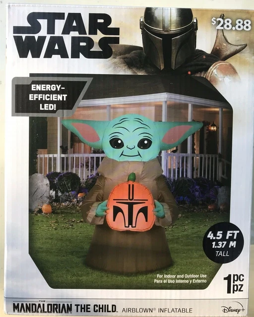 STAR WARS MANDALORIAN The Child/Baby Yoda Airblown Inflatable NEW Yard
