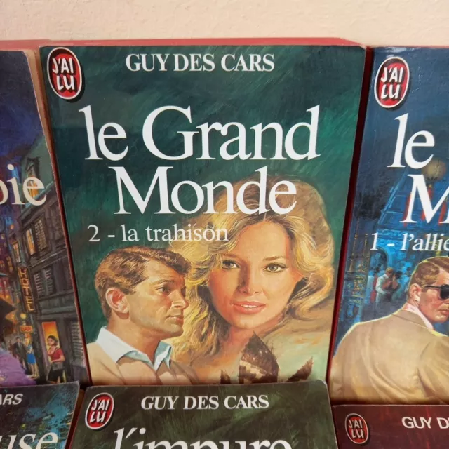 Guy Des Cars Lot De 6 Livres J'ai Lu De 1946 à 1968 Bon Etat 3