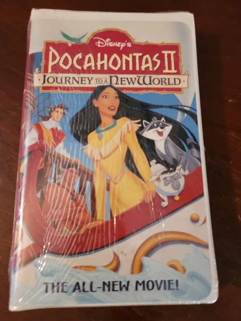 Walt Disney 'Pocahontas II' Journey To A New World VHS Tape Video brand new