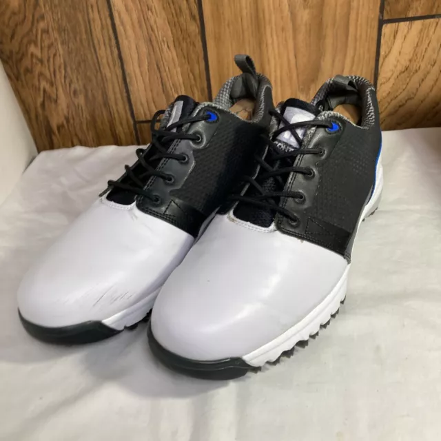 FootJoy ContourFIT Men's Golf Shoes 54097 White/Black (8.5/ Medium)