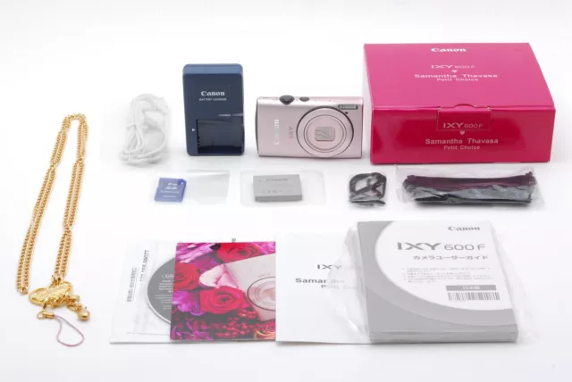Tested【Near MINT】Canon IXY 600F Pink Samantha Thavasa Limit Digital camera JAPAN