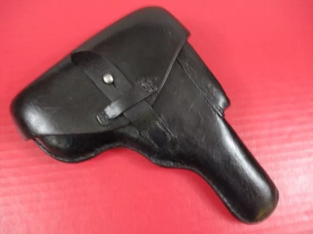 POST-WWII GERMAN LEATHER Police Holster - Browning Hi Power Pistol ...