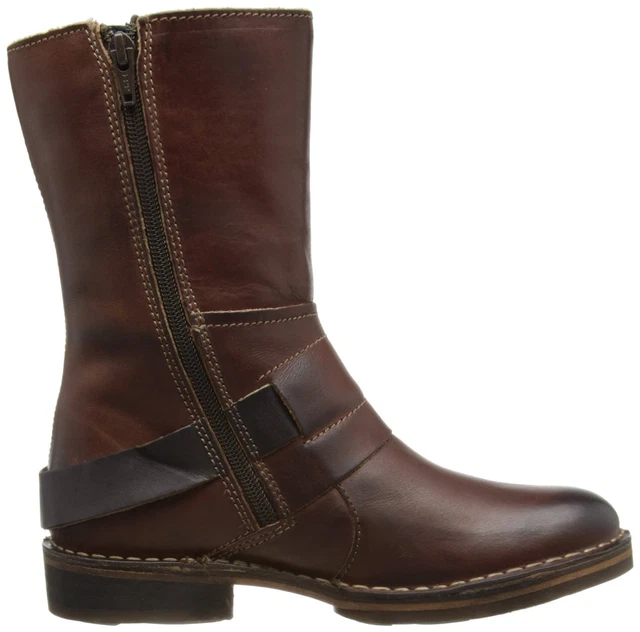 Fly London Nani Warm Chaussures Femme 37 Bottes Shearling Fourrées Laine Neuf 2