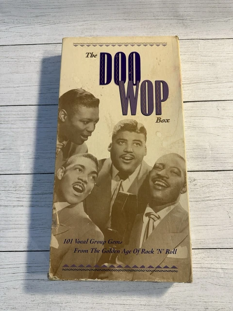 THE DOO WOP Box #1 101 vocal group gems, includes 4 CDs plus