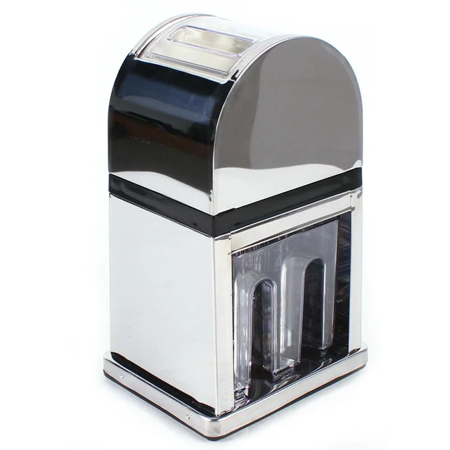Hand Cranked Ice Crusher Snow Cone Maker Shaved Shaving Machine Silver BRAND NEW