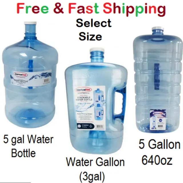 American Maid  Gallon Stackable Water Bottle ( Select Your Size ) -Free Shipping