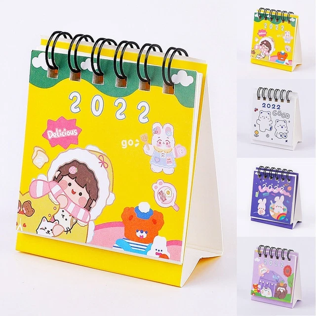 WEDDING CALENDAR DESK Cartoon Print Checklist DIY Daily Schedule