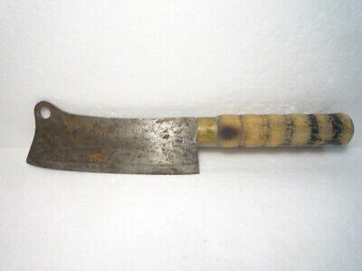 Original  Antique  Kitchen  Meat  Cleaver  Chopper  Knife