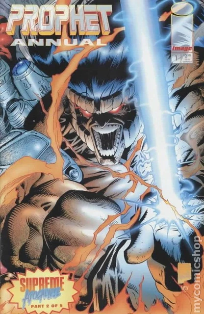 Prophet Annual #1 VF 1995 Stock Image