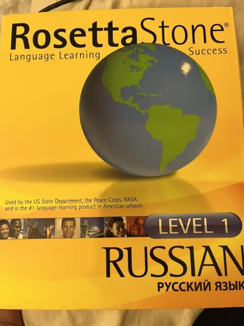 Rosetta Stone Russian Level 1 Homeschool Version 3 Win/Mac CD-ROM